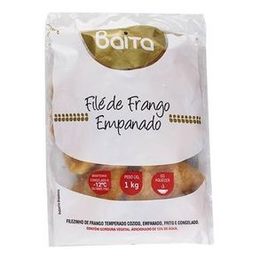Filezinho de Frango Empanado Baita 1kg