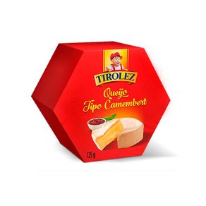 Queijo Camembert Tirolez 125g