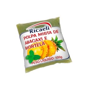 Polpa Ricaeli Abacaxi com Hortelã 100g