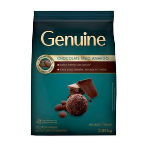 Chocolate Gotas Meio Amargo Genuine Cargill 2,05kg
