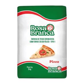 Farinha Trigo Pizza Rosa Branca 5kg