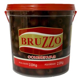 Azeitona Preta Bruzzo 2kg Gg Premium