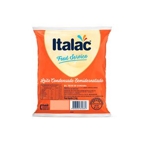 Leite Condensado 2,5kg Italac Bag Semidesnatado