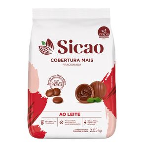 Cobertura Chocolate Ao Leite Gotas Sicao Mais 2,05kg