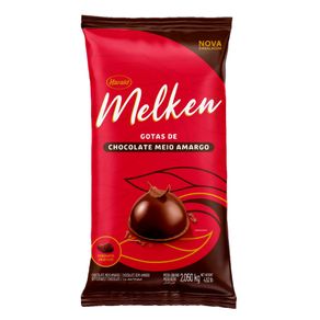 Chocolate Gotas Meio Amargo Melken Harald 2,05 Kg