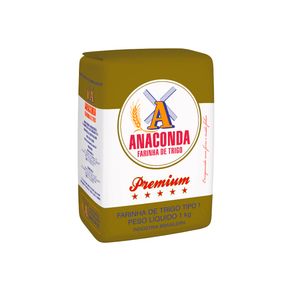 Farinha Trigo Premium Anaconda 1kg