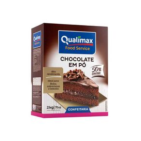 Chocolate Pó 50% Qualimax 2kg