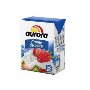 Creme De Leite Aurora 200gr 20% Gordura