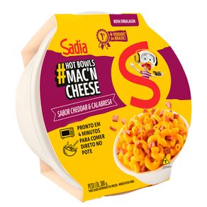 Mac'n Cheese Calabresa Sadia 300Gr
