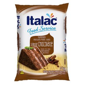 Mistura Bolo Italac 5kg Chocolate