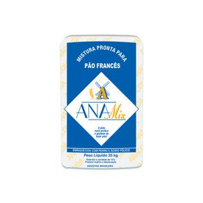 Mistura Pronta Para Pão Francês Anamix 25Kg