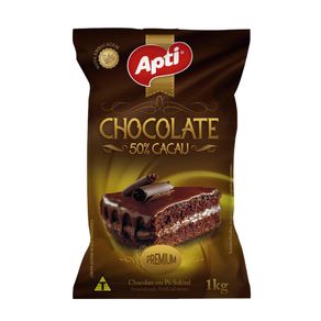 Chocolate Pó 50% Cacau Apti 1kg