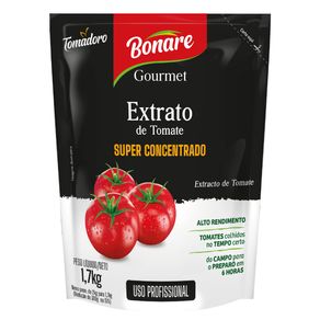 Extrato Tomate Tomadoro Bonare Gourmet Pouch 1,7 kg