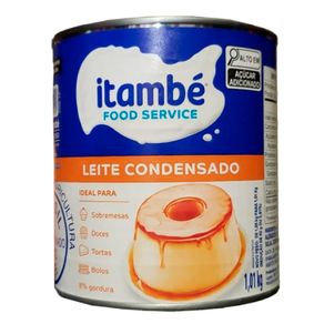 Leite Condensado Integral Itambe 1,01Kg Lata