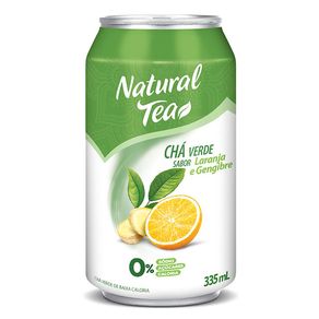 Chá Verde Com Laranja E Gengibre Natural Tea 335ml