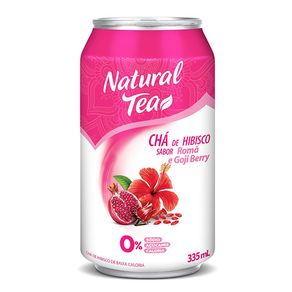 Chá Hibisco Romã E Goji Berry Natural Tea 335ml