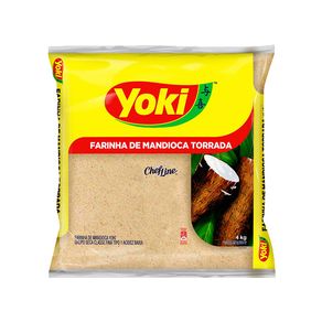 Farinha De Mandioca Torrada Yoki 4KG